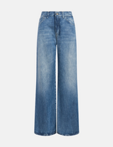 DONDUP jeans amber wide leg Blu