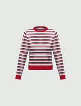 EMME MARELLA maglia in viscosa stretch Bianco