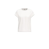 EMME MARELLA t-shirt con dettagli maniche Bianco