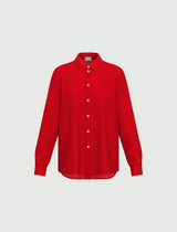 EMME MARELLA camicia in misto seta Rosso