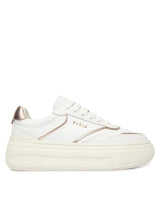 FURLA Sneakers in pelle con logo Bianco
