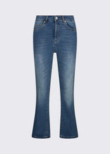 LIU JO DENIM jeans flare cropped Blu