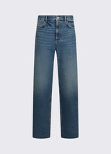 LIU JO DENIM Jeans straight con strass Blu