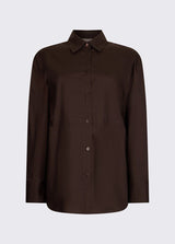 LIU JO WHITE camicia in popeline Marrone