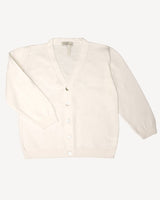 MAGLIFICIO DI VERONA cardigan basico con scollo a V Latte