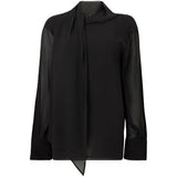 MARella ART. 365 blusa in georgette Nero