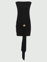 MARella ART. 365 mini abito in jersey Nero