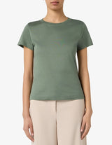 MARella MONOCHROME t-shirt in cotone Verde