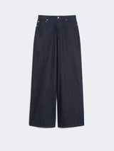 S MAXMARA jeans dritti in denim Blu