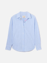 MC2 SAINT BARTH camicia in cotone a righe Azzurro