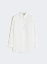 MM MAXMARA camicia di lino Bianco