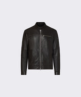 PeUTEREY Biker saguaro in pelle Testa di moro