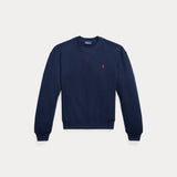 RALPH LAUREN POLO felpa in pile leggero Blu