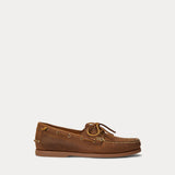 RALPH LAUREN POLO mocassino in pelle merton Marrone