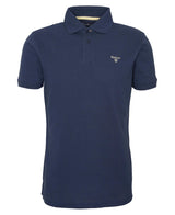 BARBOUR polo sports con logo Blu