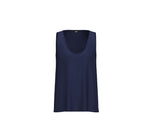 EMME MARELLA top in raso stretch Blu