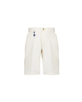 MANUEL RITZ bermuda slim Bianco