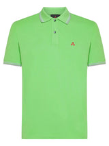PeUTEREY polo con contrasto Verde