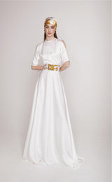 GIADACURTI top con spacchi nelle maniche Bianco