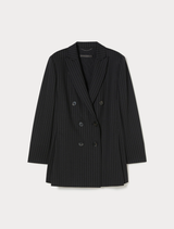 MARINA RINALDI giacca in lana bistretch Nero