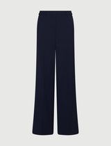 MARella pantalone con piega Blu