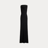 LAUREN RALPH LAUREN abito con collo occhiello Nero