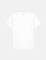 DONDUP t-shirt logo ricamato in tono Bianco