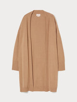 NOW MARINA RINALDI cardigan lungo in misto cachemire Cammello
