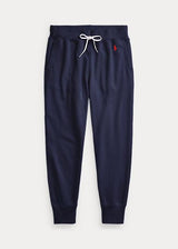 RALPH LAUREN POLO Pantalone joggers in felpa Blu