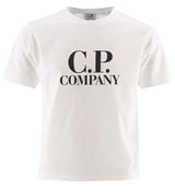 CP COMPANY KIDS t-shirt con logo fronte e retro Bianco