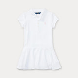 RALPH LAUREN POLO abito polo con logo Bianco