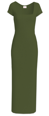 MC2 SAINT BARTH abito in maglia olimpia Verde