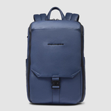 PIQUADRO zaino in pelle piquadro Blu