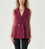 MARella gilet dramma Bordeaux