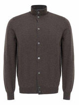 GRAN SASSO cardiga full button Grigio