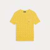 RALPH LAUREN POLO t-shirt in maglia Giallo