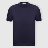 GRAN SASSO T-shirt in filo di scozia Blu