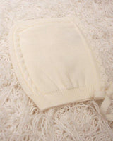 MAGLIFICIO DI VERONA cappello neonata in lana merino Latte