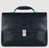 PIQUADRO cartella porta pc 15 Blu