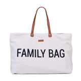 CHILDHOME family bag trapuntata Teddy bianco