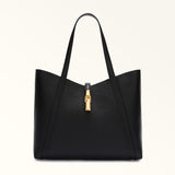 FURLA borsa shopping goccia Nero