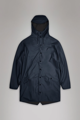 RAINS impermabile long jacket Navy