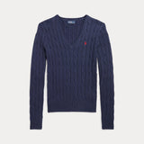 RALPH LAUREN POLO Maglia polo ralph lauren a trecce Blu