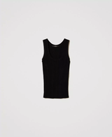 TWINSET ACTITUDE Top in maglia Nero