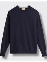 WOOLRICH maglione girocollo in pura lana Blu