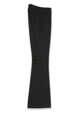BERWICH pantalone a zampa aurora Black