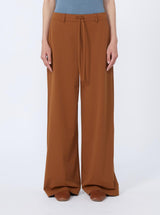 MM MAXMARA pantalone in jersey verres Cammello
