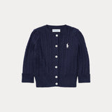 RALPH LAUREN POLO cardigan con logo Blu
