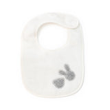 COCCODE' bavetta con ricamo Bianco