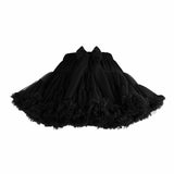 MANUFAKTURA FALBANEK gonna ampia in tulle Black